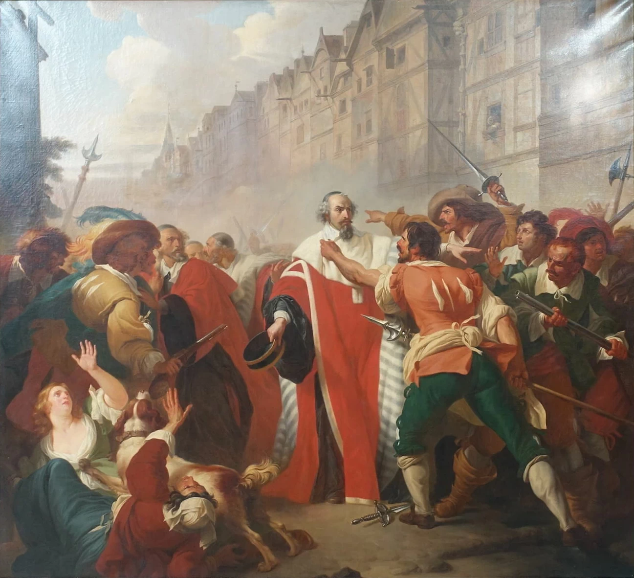 Il presidente Mathieu Molé nel giorno delle barricate, 26 agosto 1648